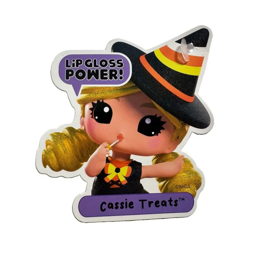 Yummiland Cassie Treats Halloween Lip Gloss Doll Scented DIY Set MGA New